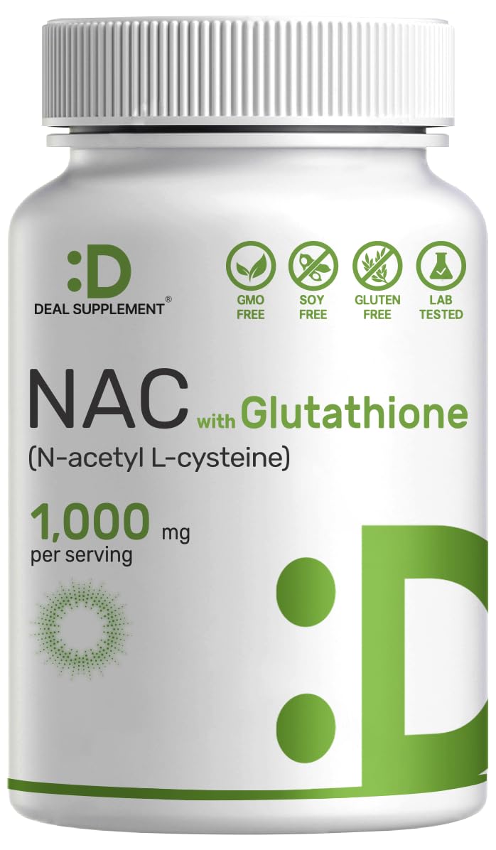 Deal Supplement envase frontal mostrando fórmula y cantidad, confianza de calidad
