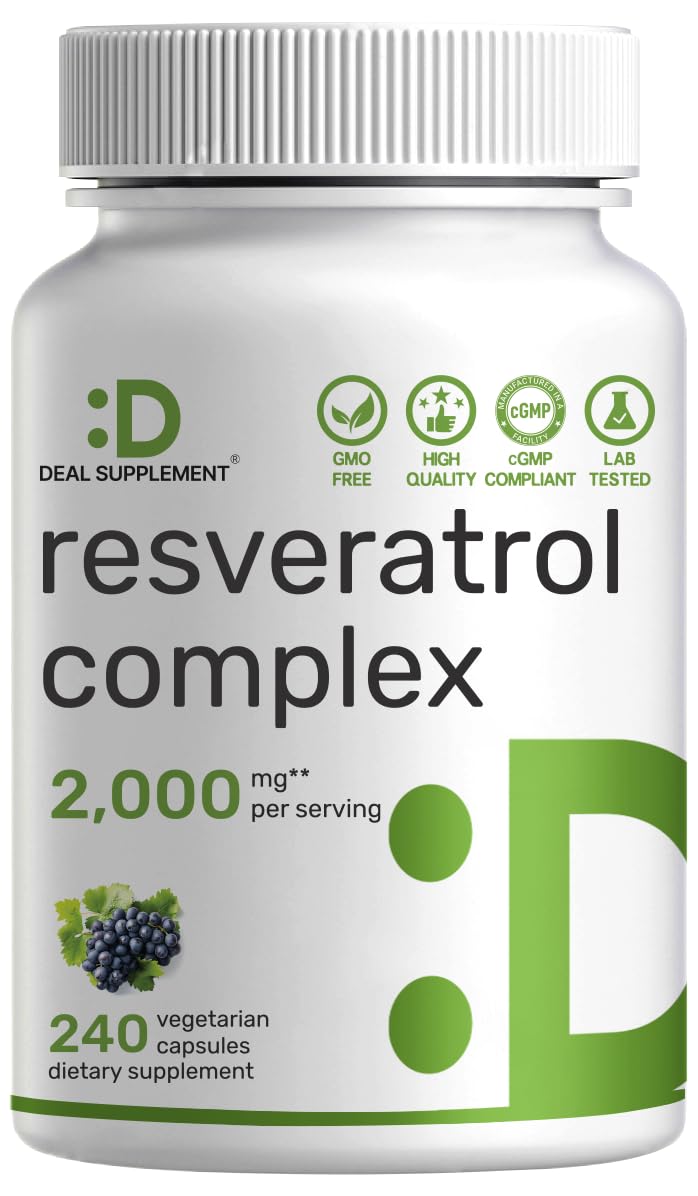 DEAL SUPPLEMENT frasco frontal mostrando diseño y cantidad, transmite confianza
