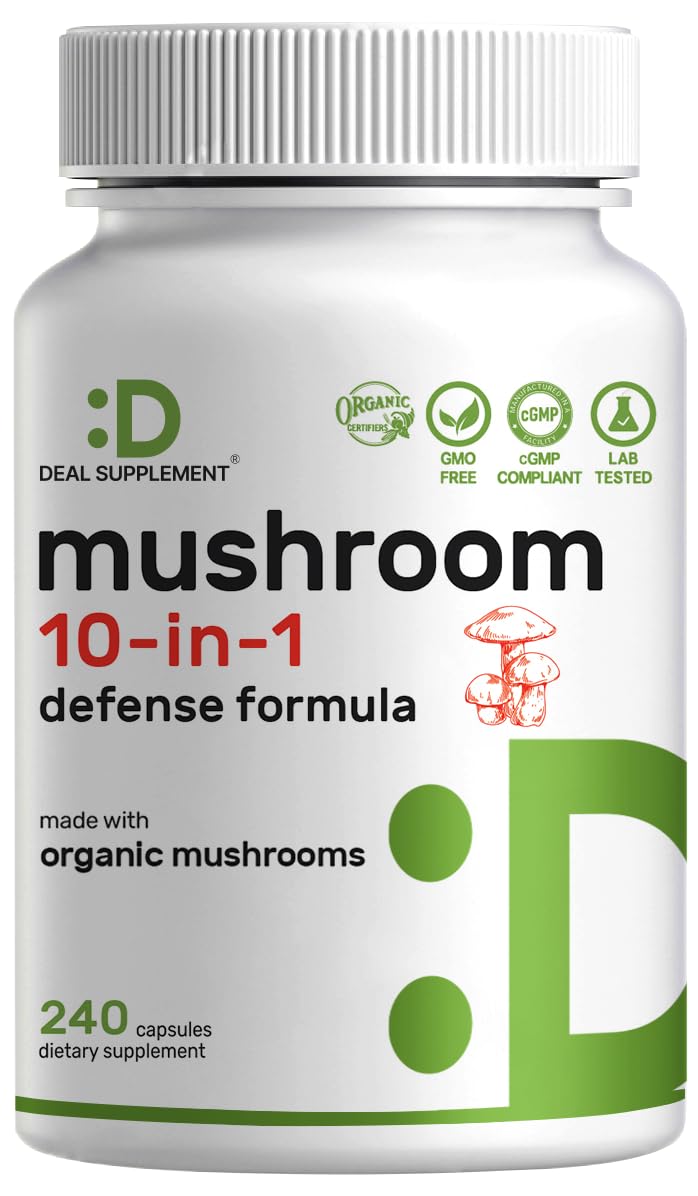 DEAL SUPPLEMENT frontal del envase mostrando 240 cápsulas y sus beneficios