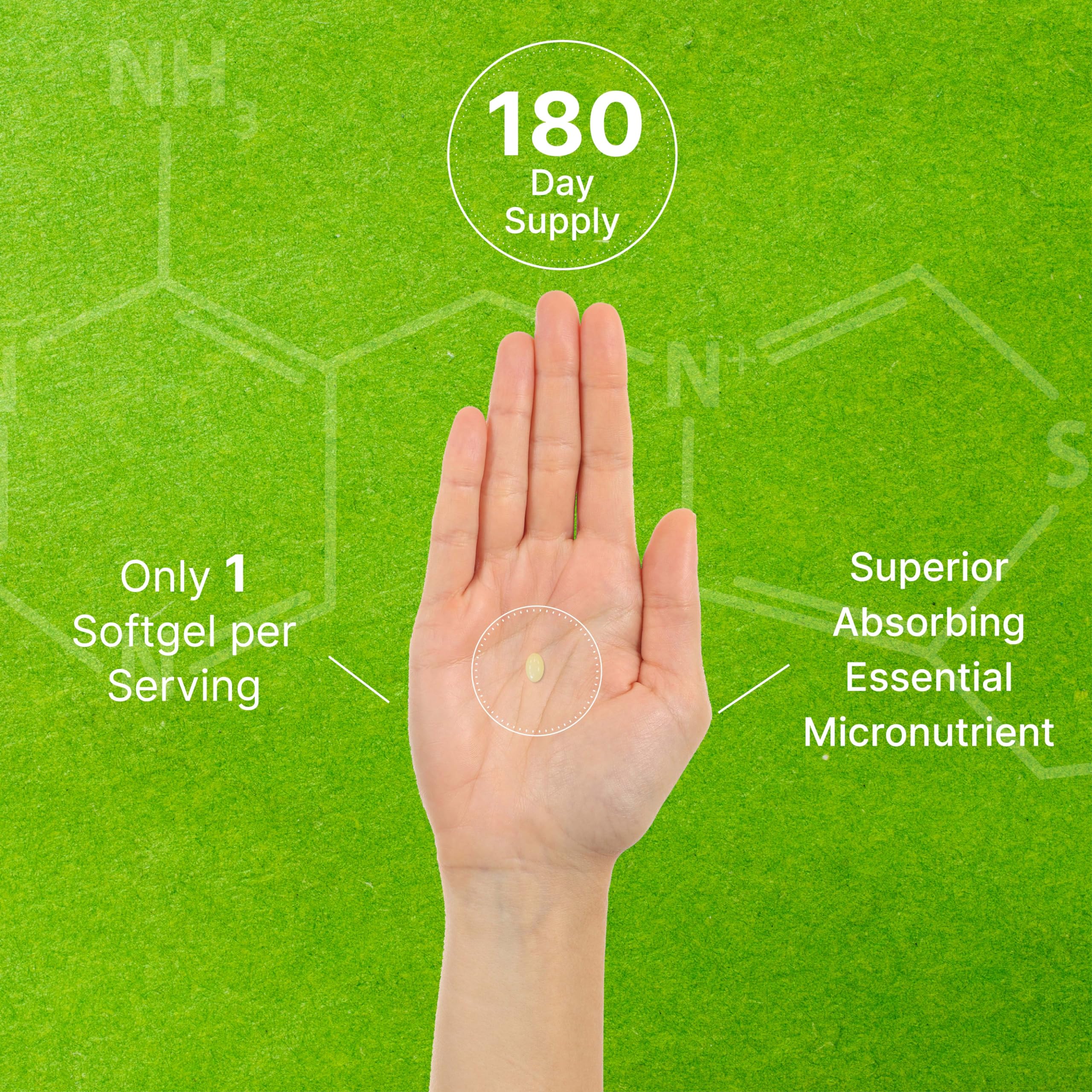 DEAL SUPPLEMENT etiqueta con información de MK‑7 y MK‑4, transparencia