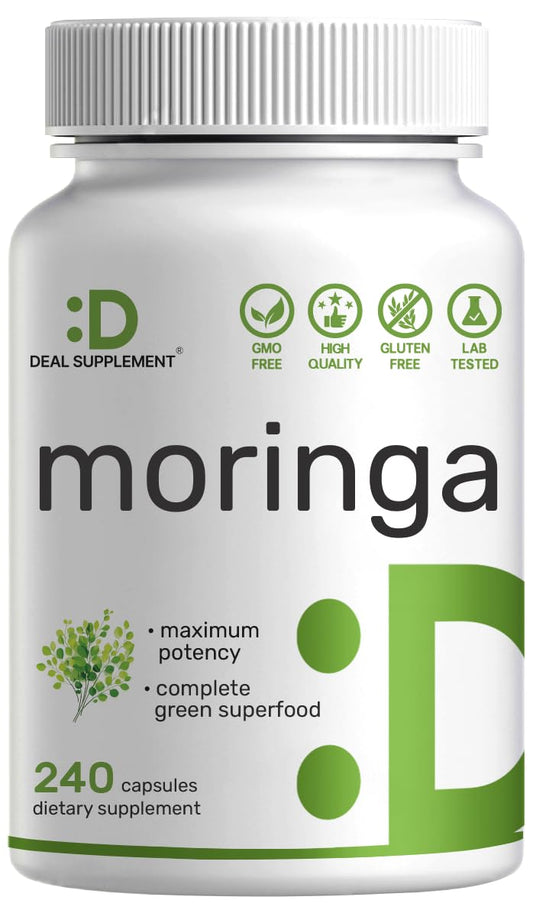 DEAL SUPPLEMENT frasco frontal mostrando etiqueta y beneficios