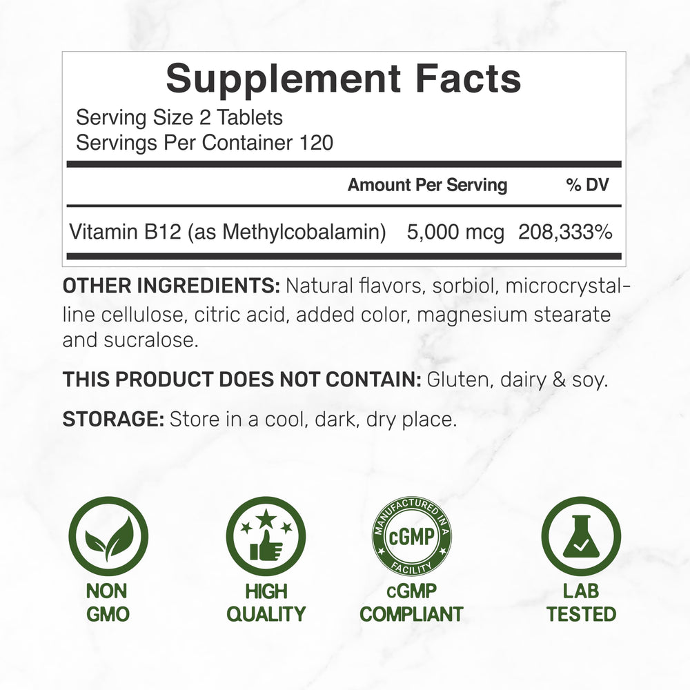 DEAL SUPPLEMENT primer plano de tableta sublingual con textura visible