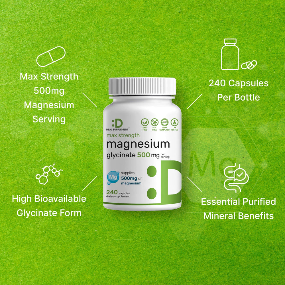 DEAL SUPPLEMENT primer plano de la cápsula resaltando textura fina