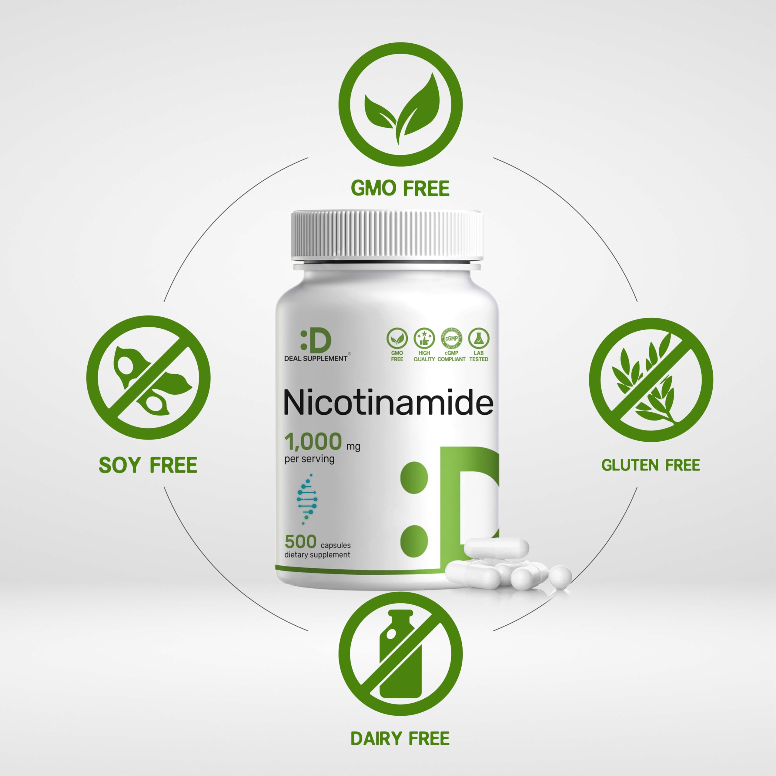 DEAL SUPPLEMENT detalle del polvo en cápsula indicando pureza y textura fina