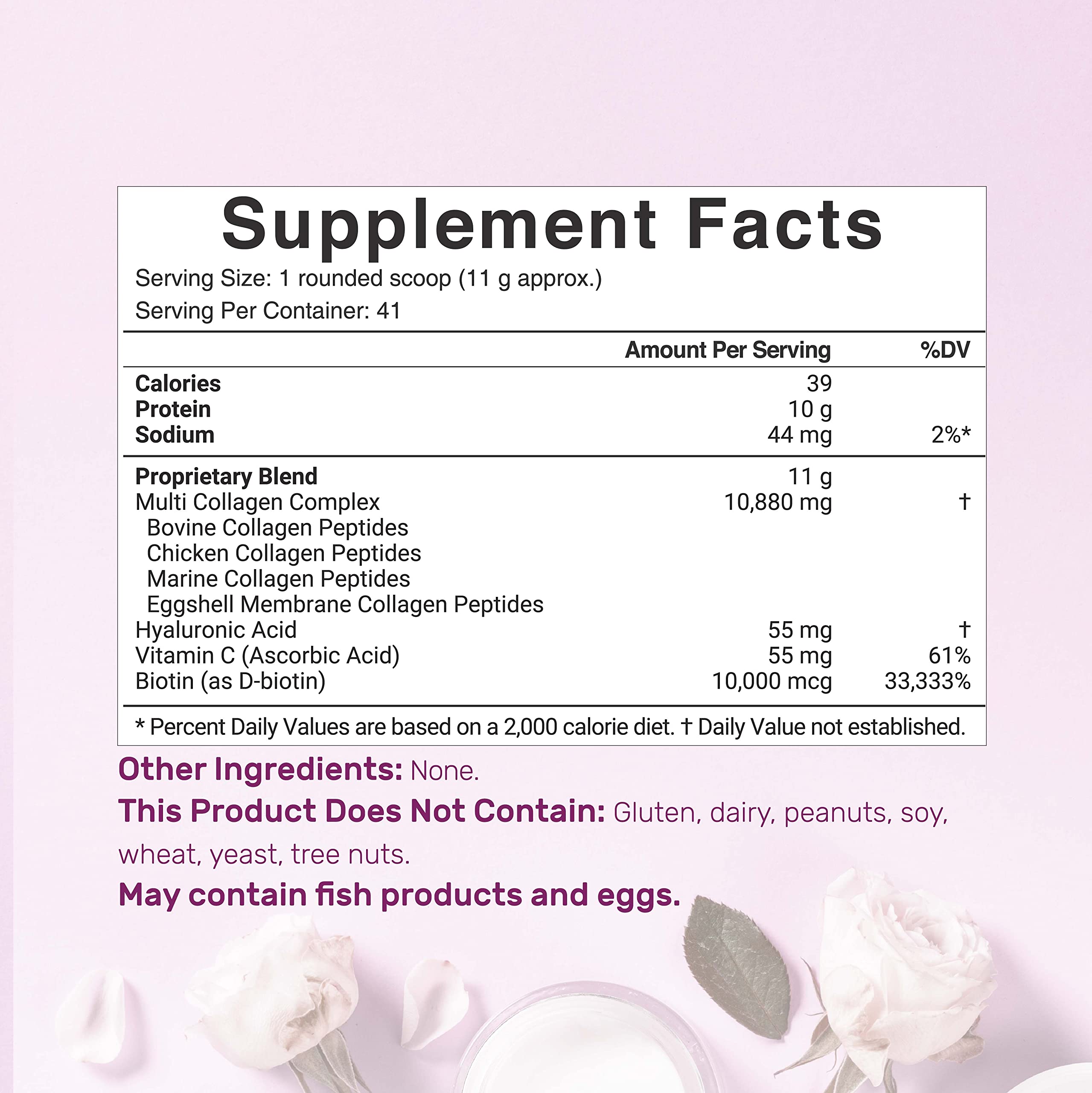 DEAL SUPPLEMENT primer plano del polvo finamente hidrolizado, disolución rápida