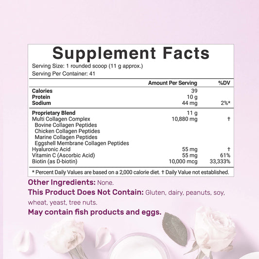 DEAL SUPPLEMENT primer plano del polvo finamente hidrolizado, disolución rápida