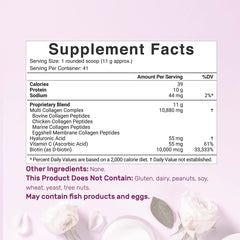 DEAL SUPPLEMENT primer plano del polvo finamente hidrolizado, disolución rápida