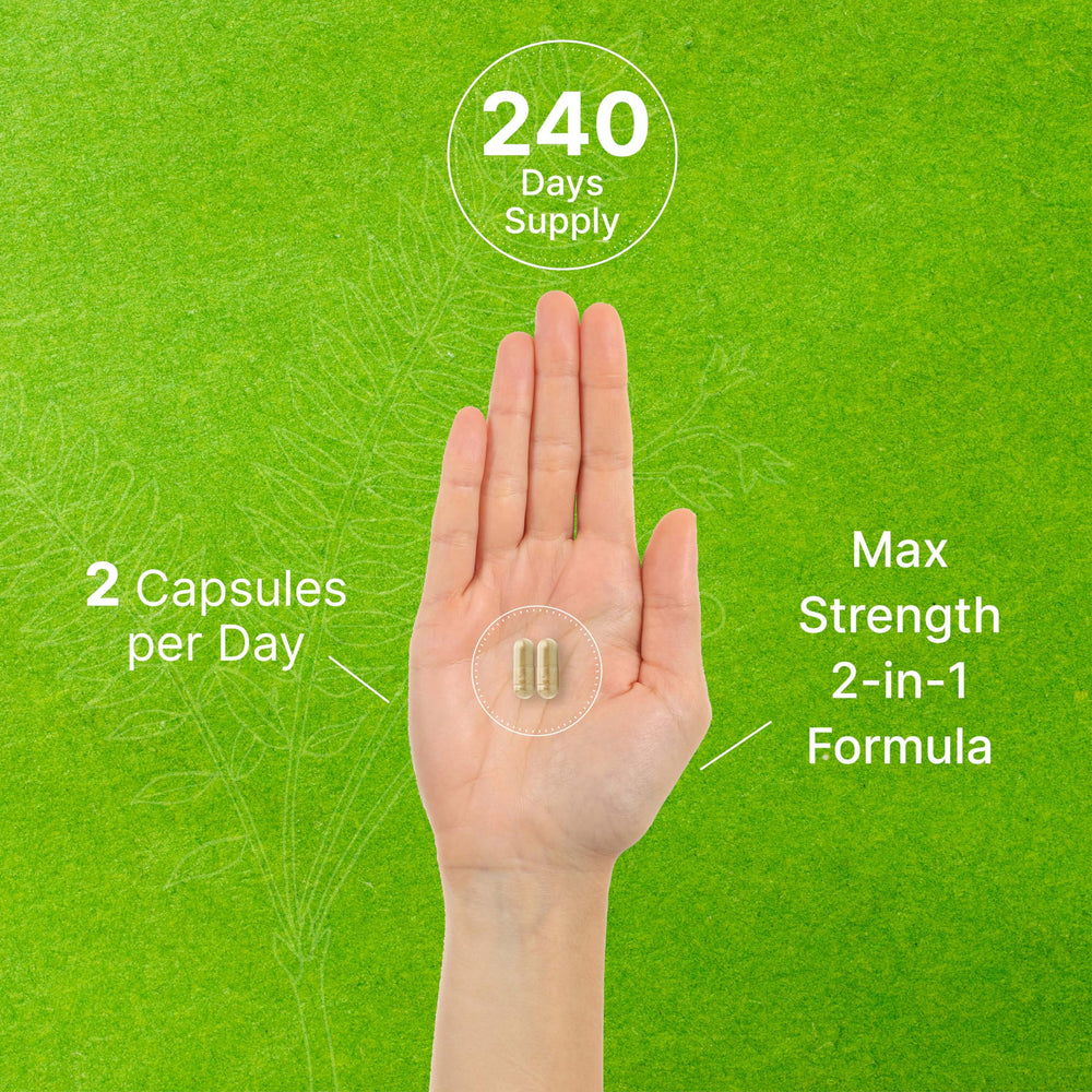 DEAL SUPPLEMENT bote en mano para comparar tamaño y tomar la dosis correcta