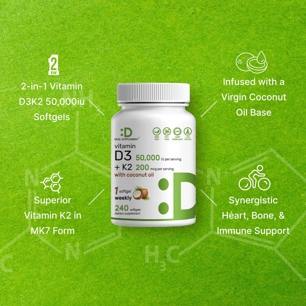 DEAL SUPPLEMENT perla en mano ilustrando dosis semanal práctica
