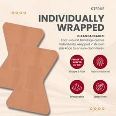 Dealmed vendaje aplicado en la yema del dedo para protección activa