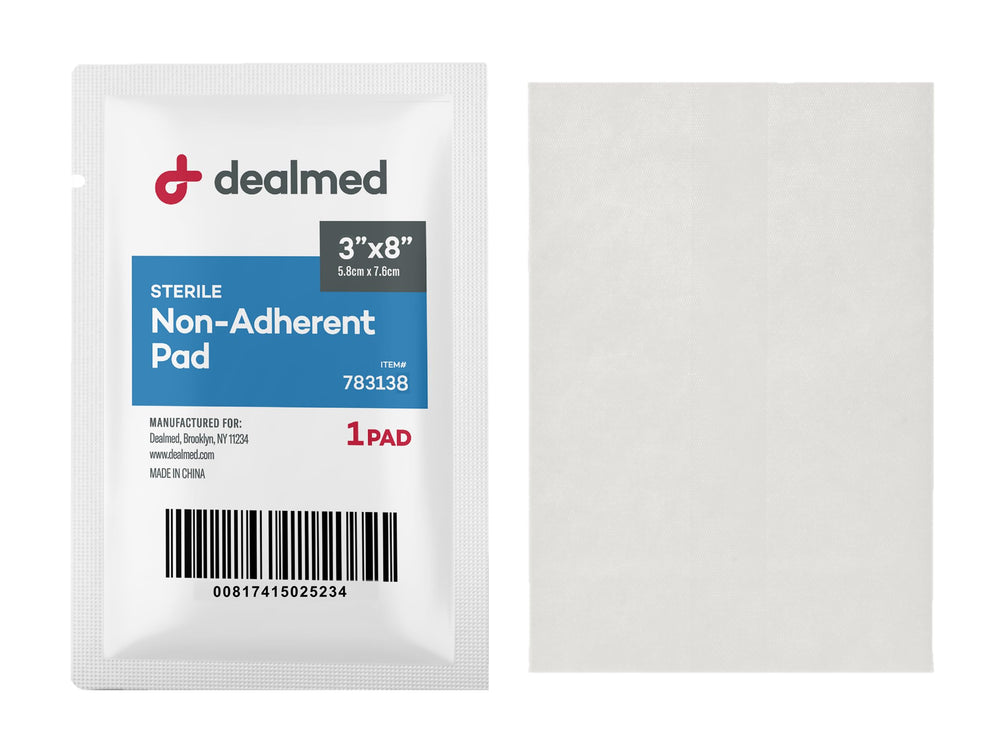 Dealmed primer plano textura absorbente, rápida gestión de exudado