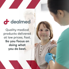Dealmed kit de viaje con vendajes, solución lista para primeros auxilios