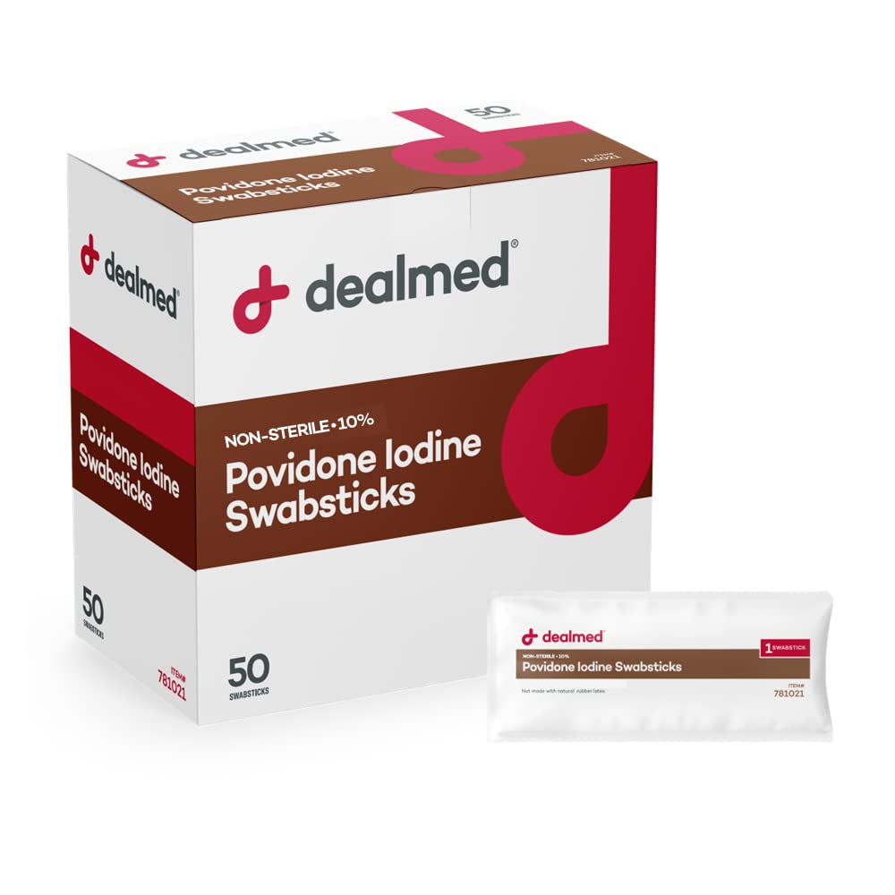 Dealmed paquete frontal con 50 toallitas, almacenamiento organizado y portátil