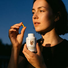 Dear Apothecary cápsulas vistas cercanas que resaltan calidad vegana