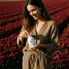 Dear Apothecary suplemento en cocina como parte de una rutina saludable