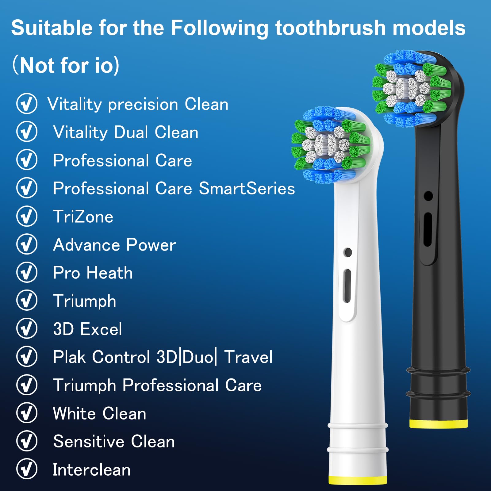 DeBizz colocado en mango Oral-B demostrando compatibilidad y ajuste