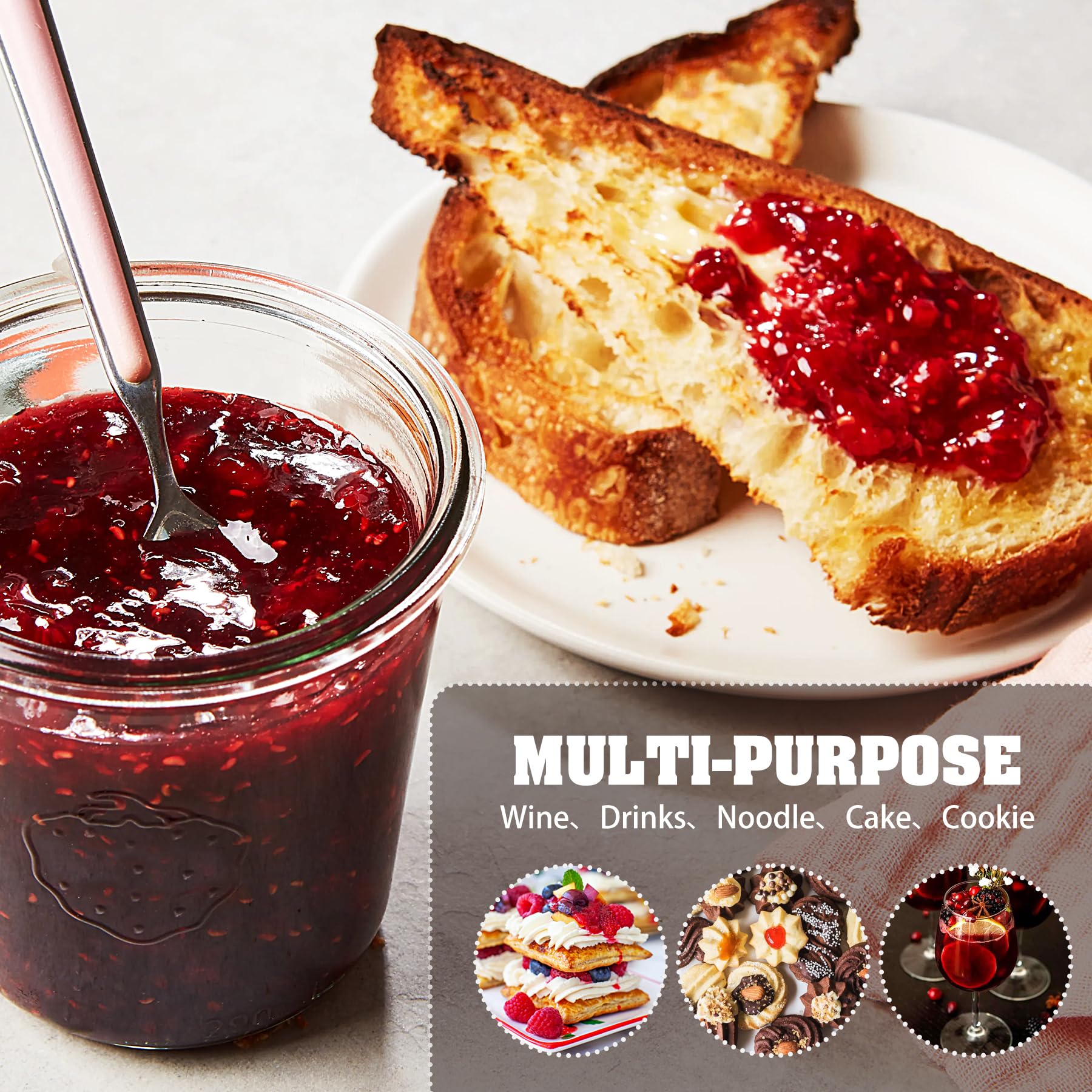 DecorRom cucharilla medidora con polvo, dosificación exacta para recetas