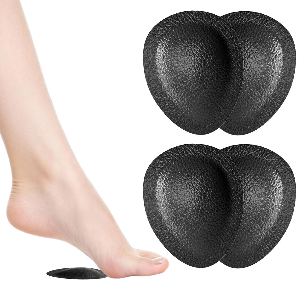 Deepballfeet vista frontal del par mostrando forma lágrima y comodidad inmediata