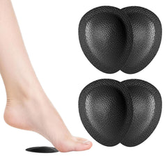 Deepballfeet vista frontal del par mostrando forma lágrima y comodidad inmediata