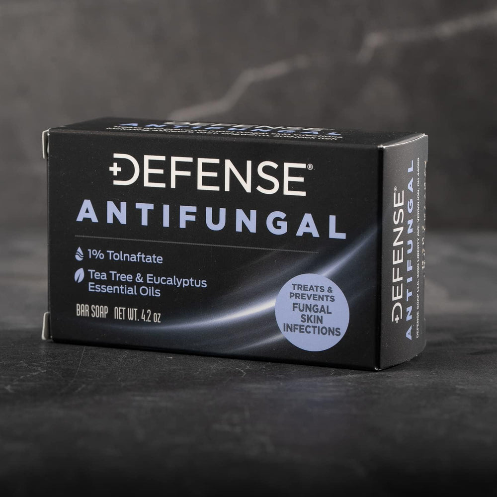 Defense Soap barra guardada en lugar seco para mantener eficacia