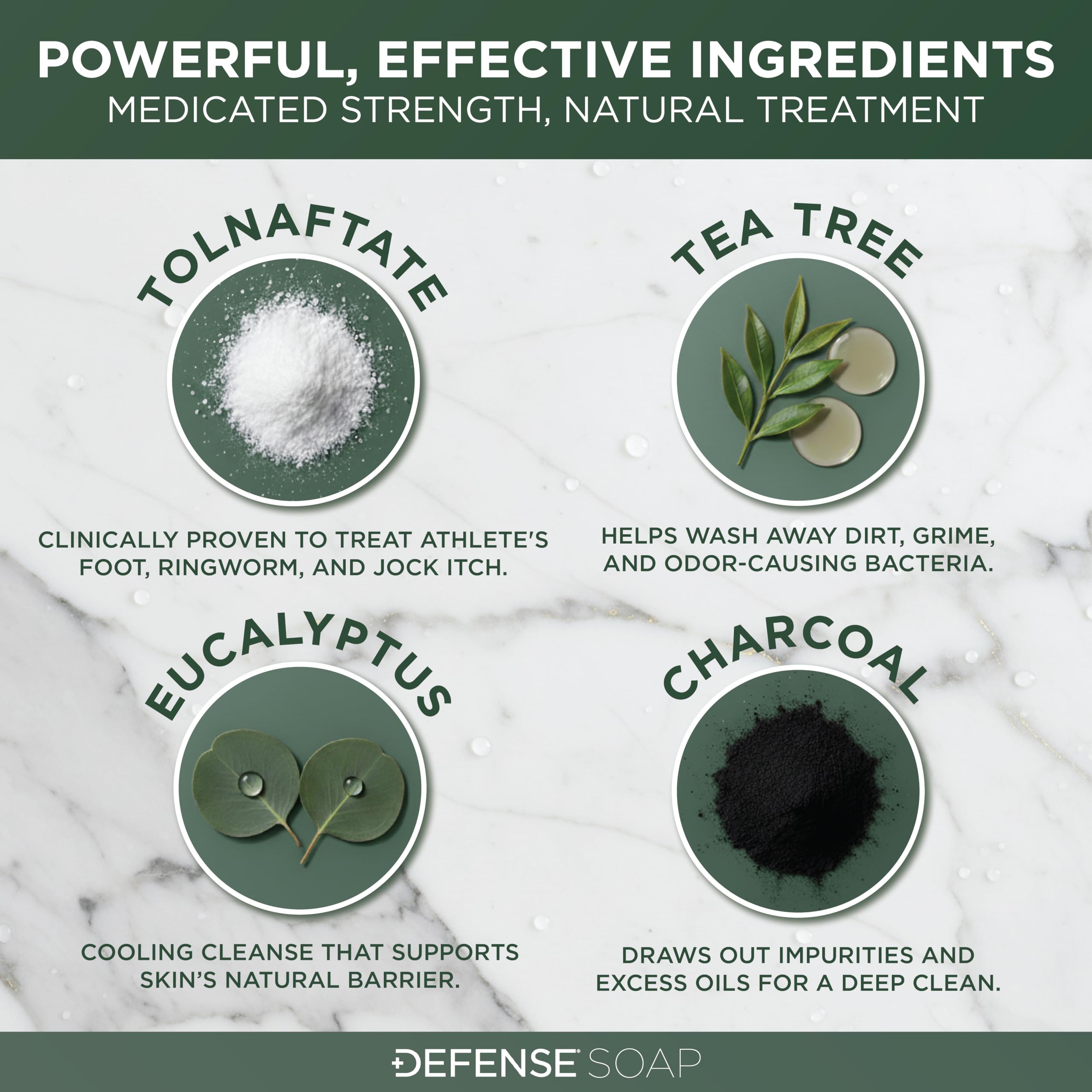Barra Defense Soap junto a una regla para ver tamaño y duración estimada