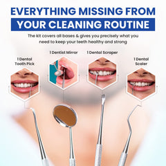 Dental Duty espejo bucal mostrando zonas difíciles, mejor visibilidad