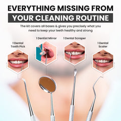 Dental Duty herramientas dispuestas destacando materiales y facilidad de uso