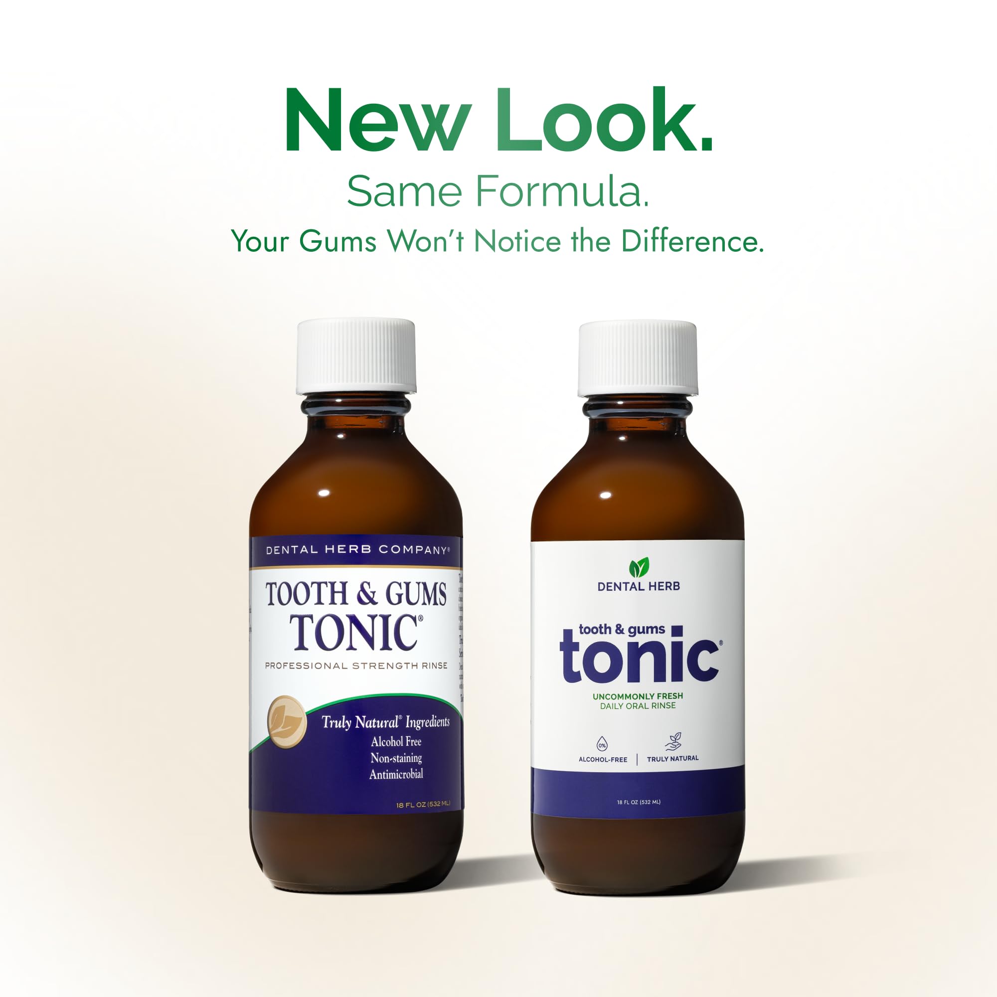 Dental Herb Company cierre y tapón seguro para almacenamiento práctico