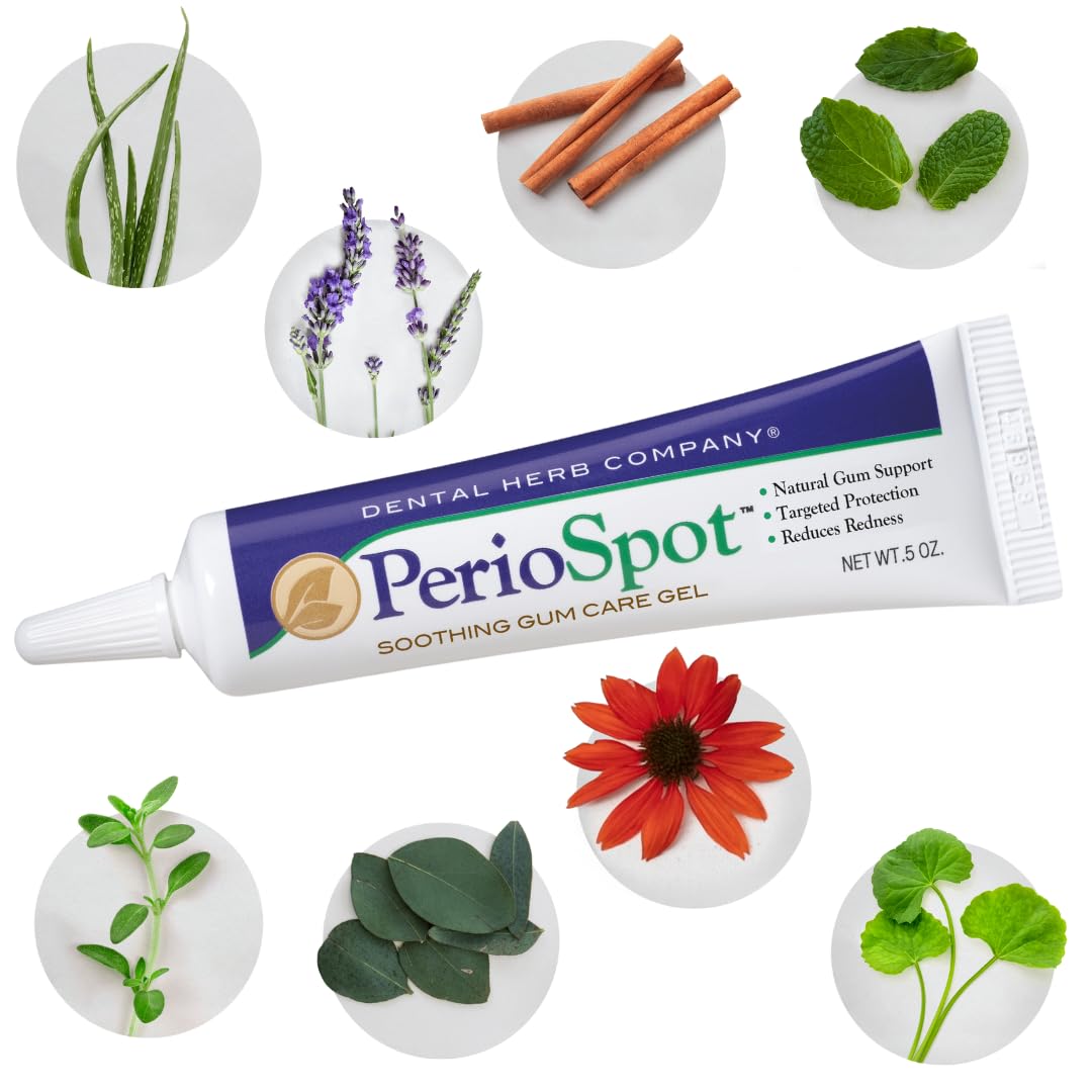 Dental Herb Company tubo dentro de un neceser listo para llevar