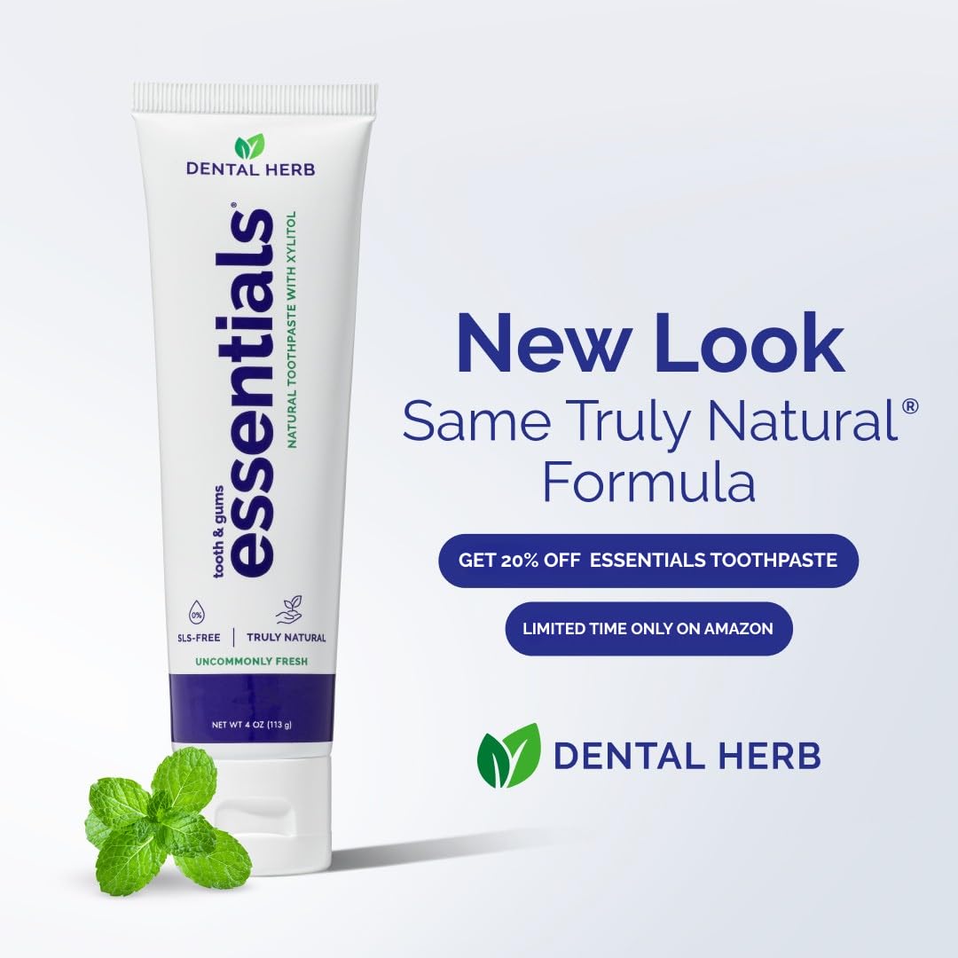 Dental Herb Company tubo en neceser de viaje mostrando practicidad y almacenamiento