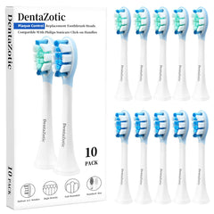 DentaZotic cabezal frontal del pack 10 para limpieza profunda