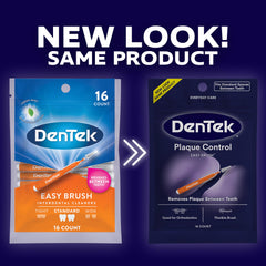 Detalle de cerdas DenTek con recubrimiento de flúor para limpieza interdental