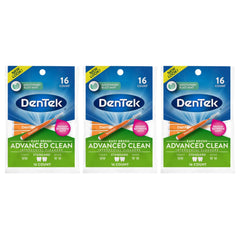 DenTek empaque frontal mostrando cantidad y diseño, fácil elección