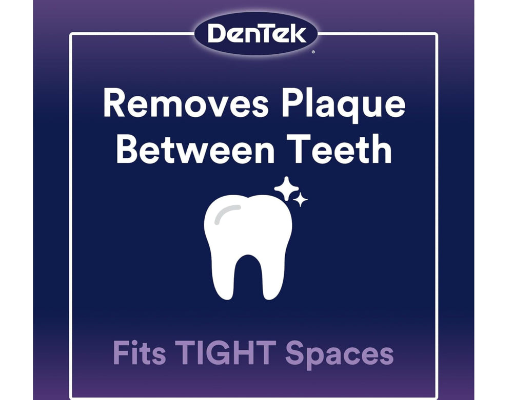 DenTek textura de cerdas suaves para limpieza sin irritación