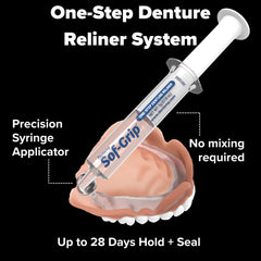 Dentemp sof-grip textura del material blando que aporta confort