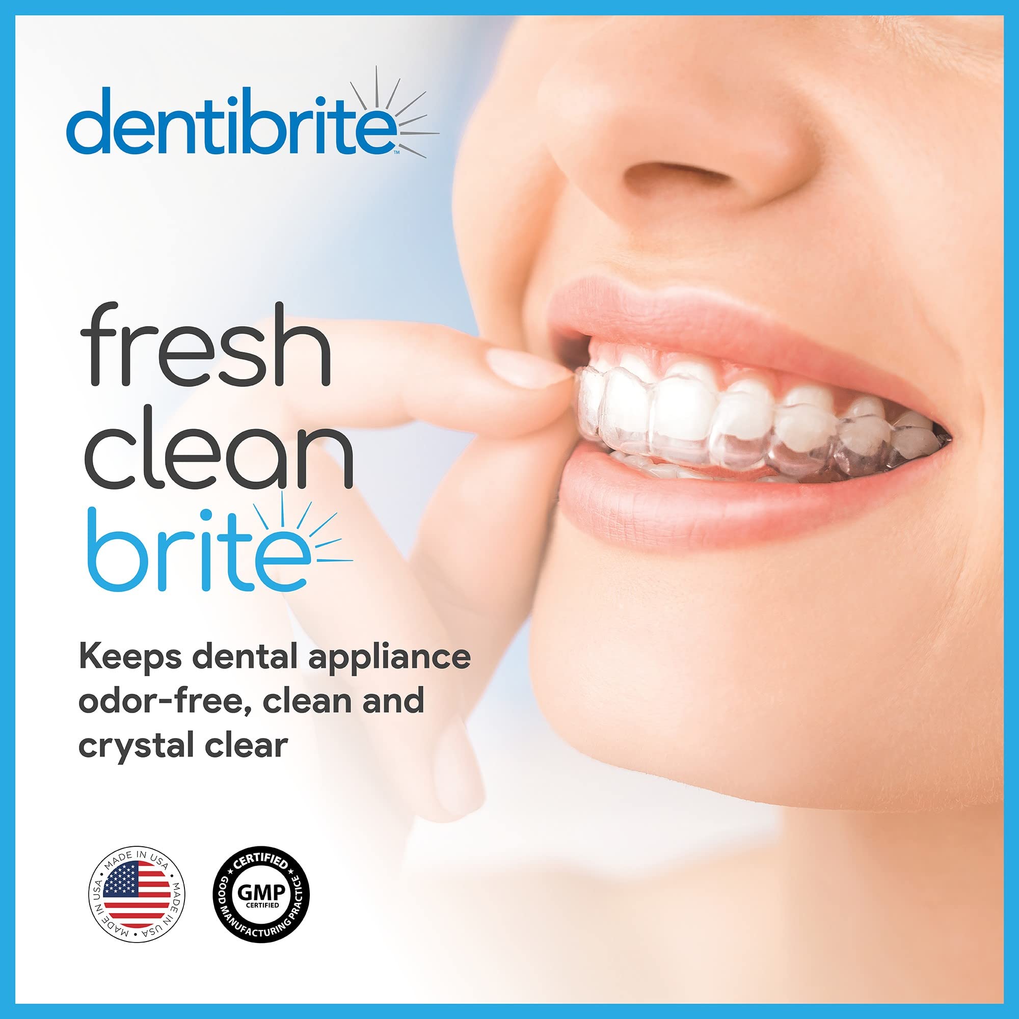 dentibrite detalle de cristales y textura que indica acción no abrasiva