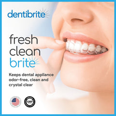 dentibrite detalle de cristales y textura que indica acción no abrasiva