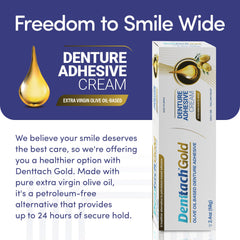Denttach Gold junto a objetos cotidianos para comparar tamaño práctico