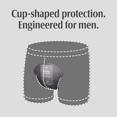 Depend protector envuelto individualmente para llevar fácil