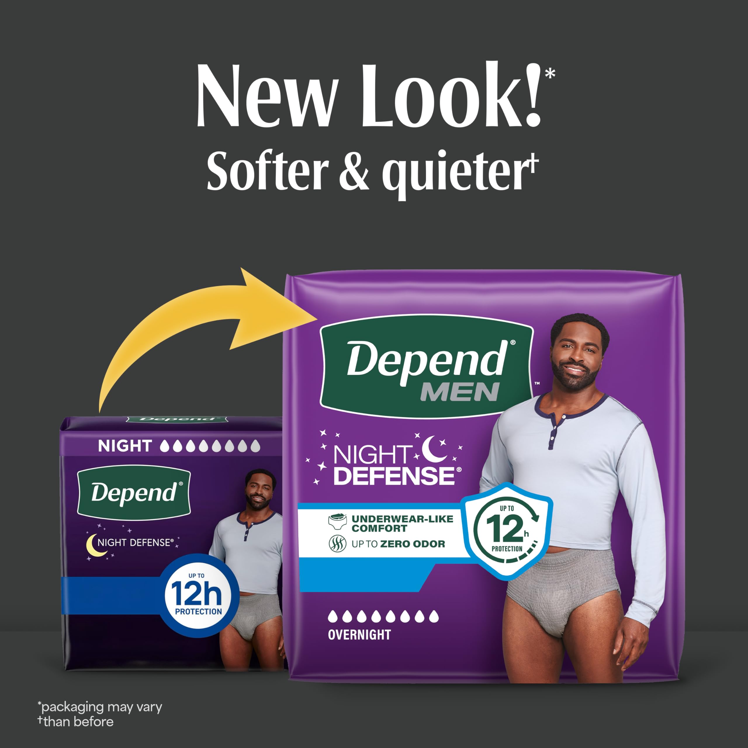Depend textura de tejido similar al algodón que aporta suavidad y menor ruido