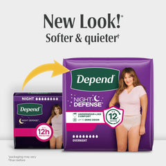 Depend núcleo DryShield cercano que absorbe y convierte líquido en gel