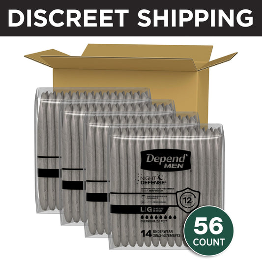 Depend primer plano del núcleo DryShield que absorbe y transforma líquido en gel