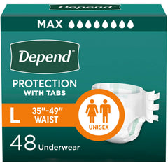 Depend paquete frontal mostrando diseño y cantidad, confianza diaria