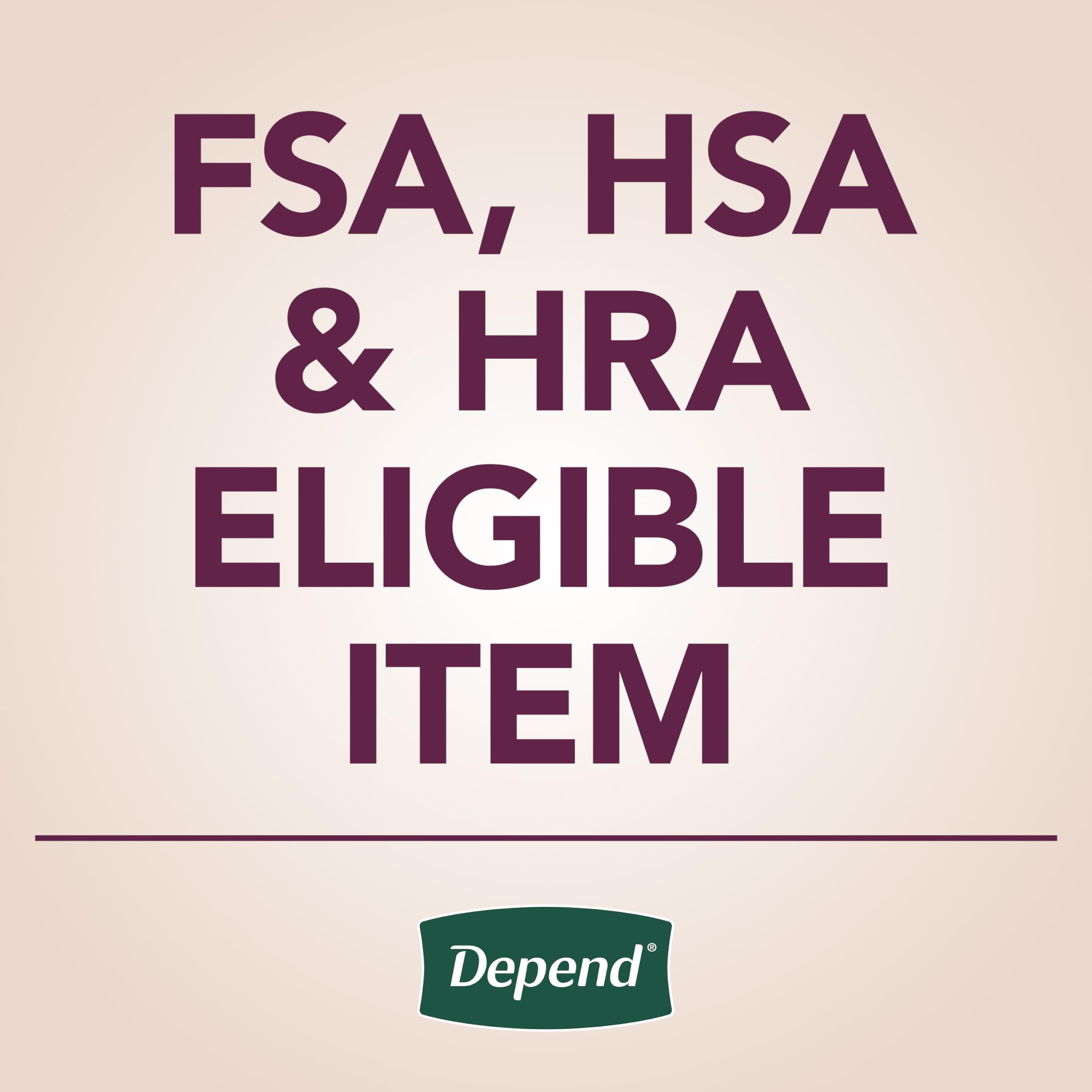 Depend Silhouette etiqueta con instrucciones y tallas, información útil para uso seguro