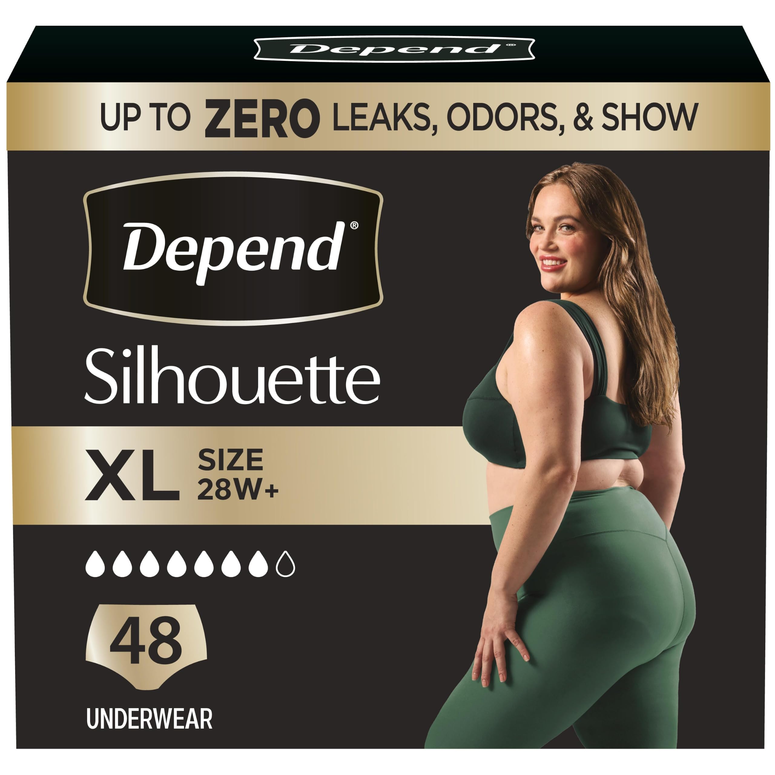 Depend empaque frontal rosa mostrando la cantidad y talla, transmite confianza