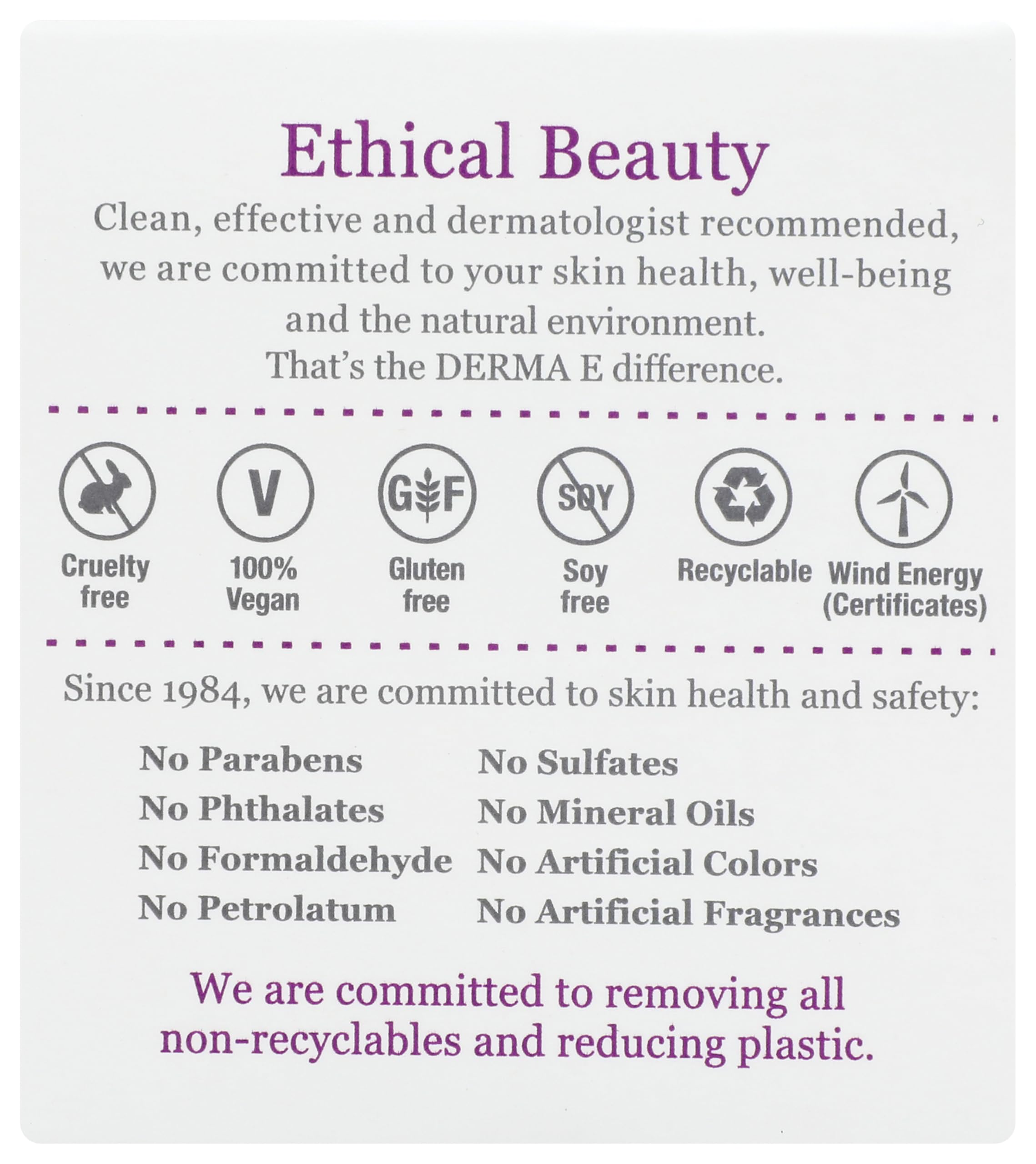 DERMA-E tamaño 2oz junto a manos para referencia de uso y cantidad