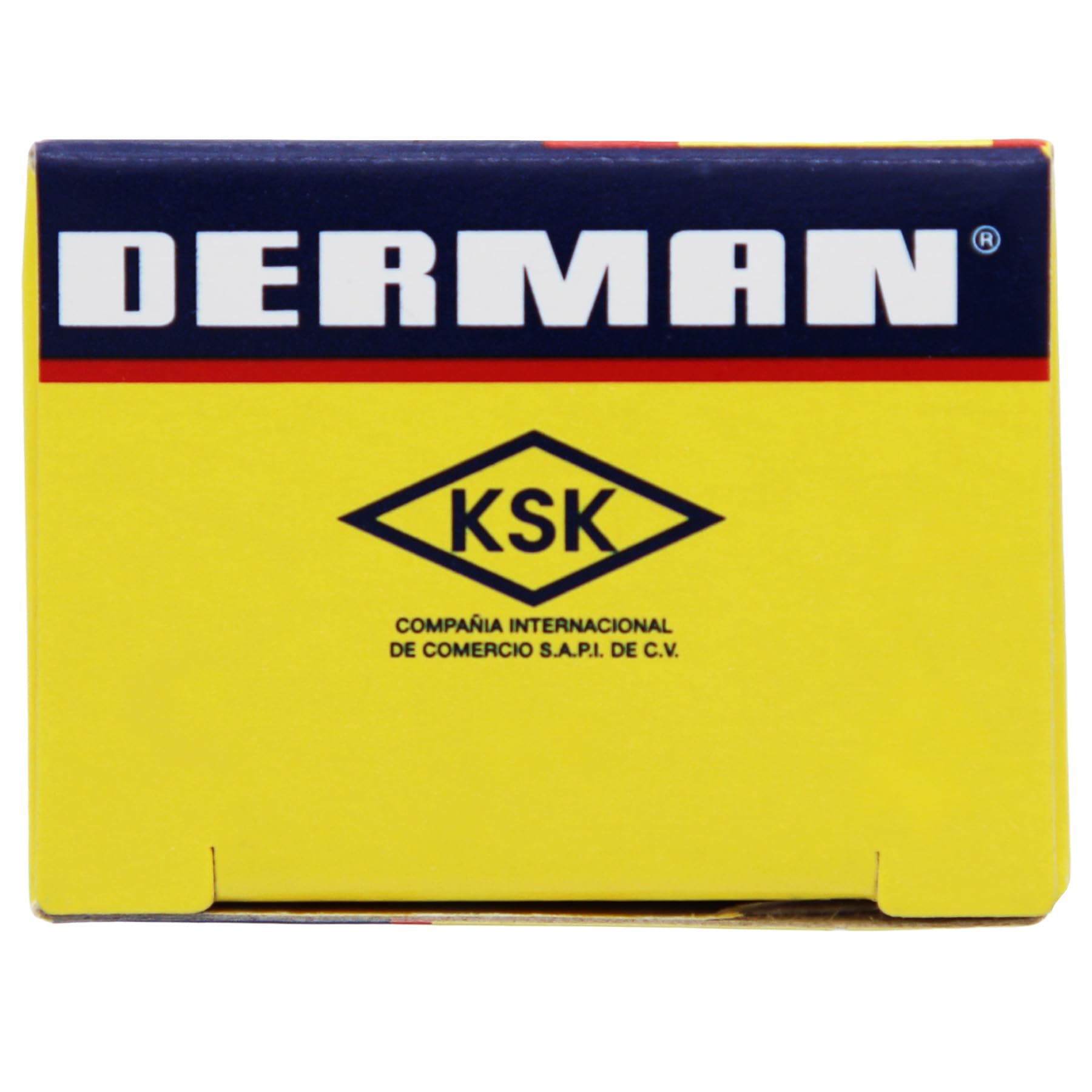 Derman detalle de absorción de la crema para alivio y mejor apariencia