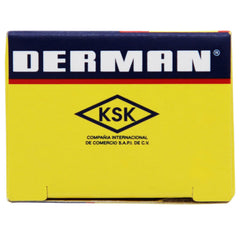Derman detalle de absorción de la crema para alivio y mejor apariencia