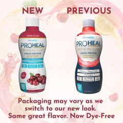 DermaRite vaso preparado ProHeal Cherry listo para consumo fácil