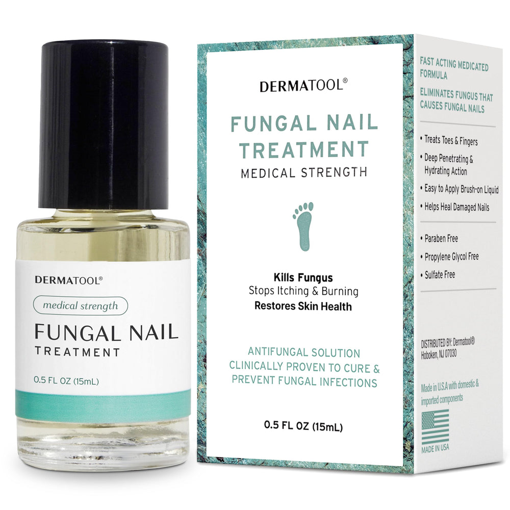 DERMATOOL frente del envase mostrando etiqueta y beneficios visibles